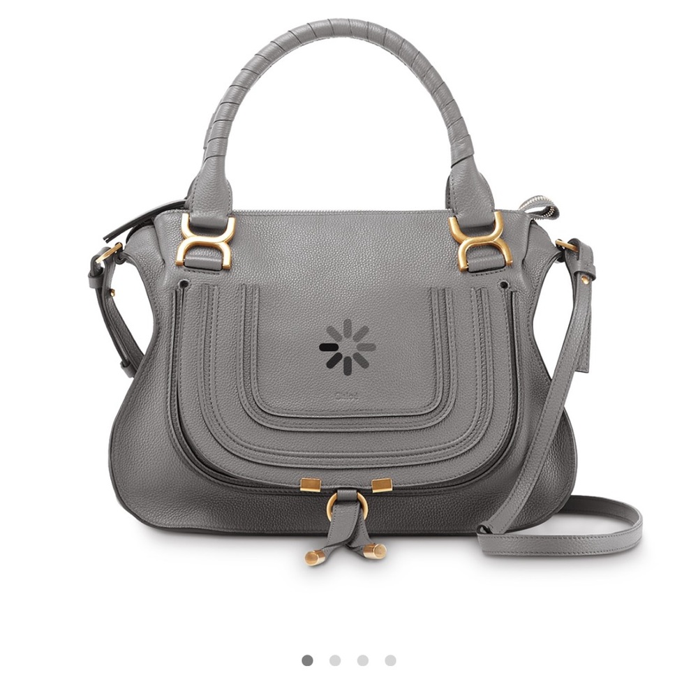 Chloe medium Marcie leather satchel